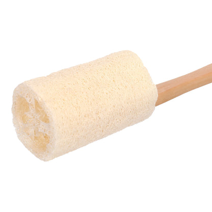 Cepillo de baño de lufa con mango
