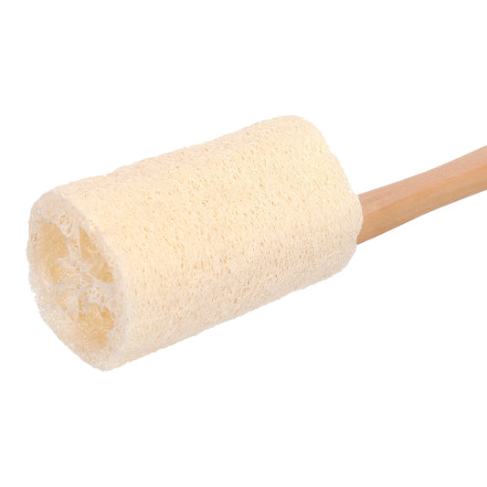 Cepillo de baño de lufa con mango