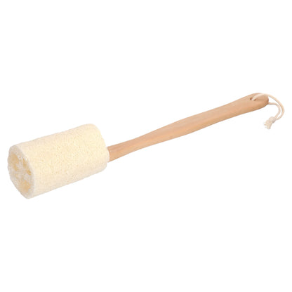 Cepillo de baño de lufa con mango