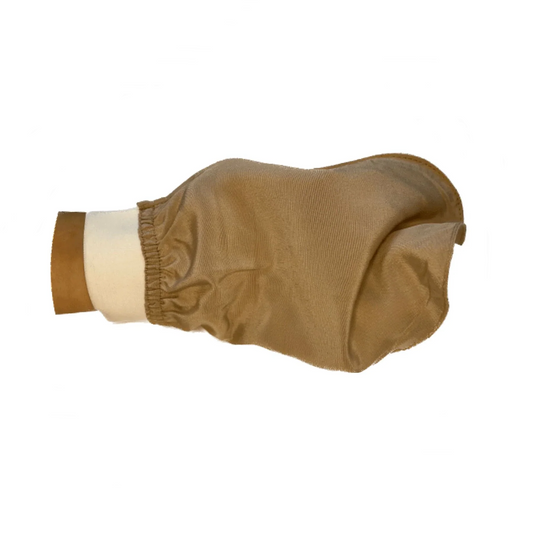Guante exfoliante artesanal