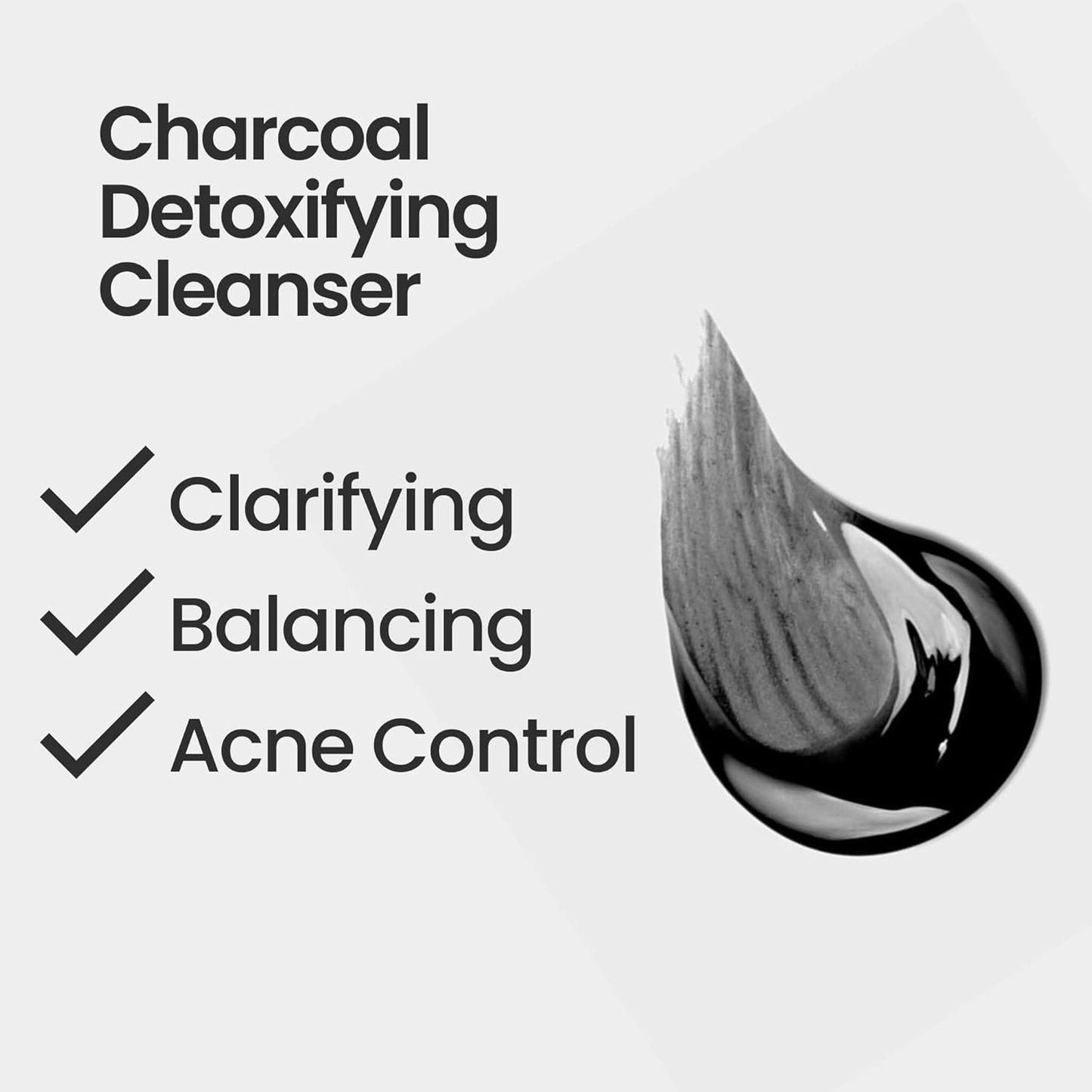 Limpiador facial con carbón activado - 8 fl. oz.