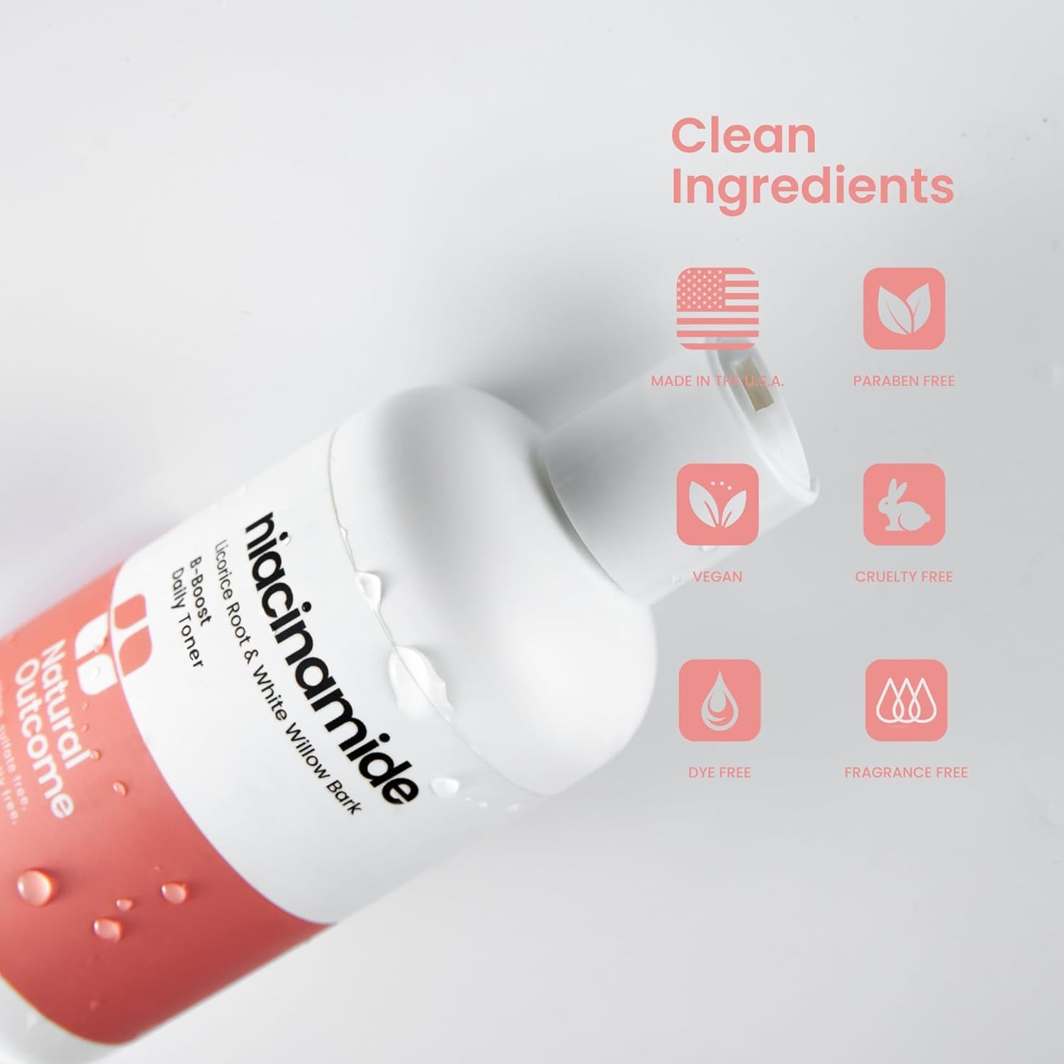 Tónico facial con niacinamide - 8 fl. oz.