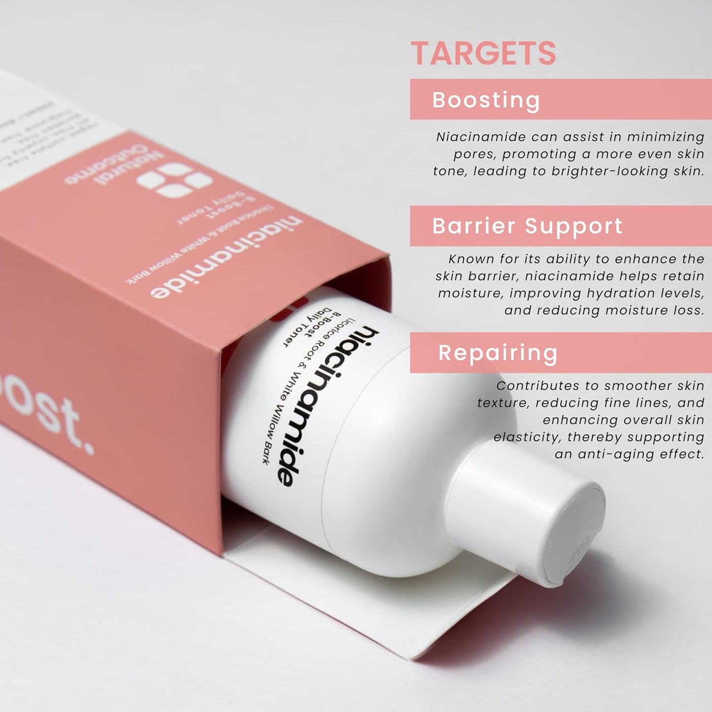 Tónico facial con niacinamide - 8 fl. oz.