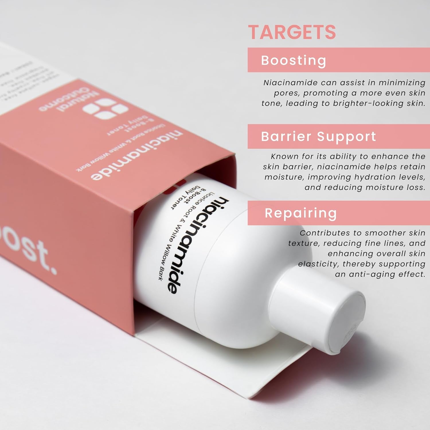 Tónico facial con niacinamide - 8 fl. oz.